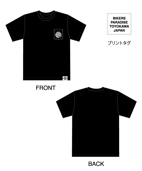 豊川限定Tシャツ（BLACK）